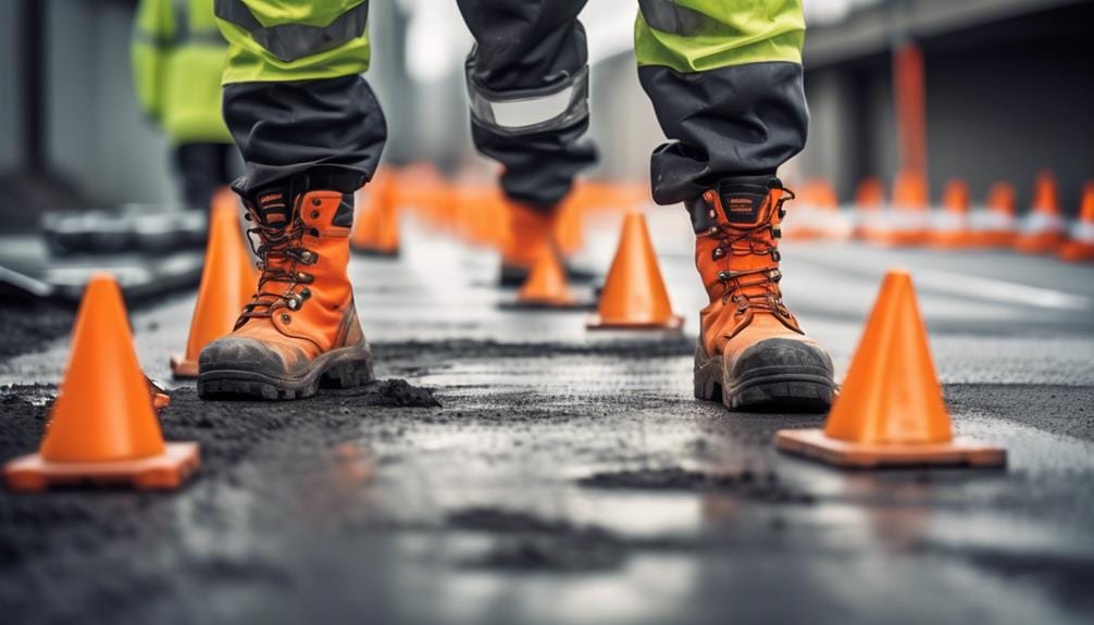 safety footwear for road workers